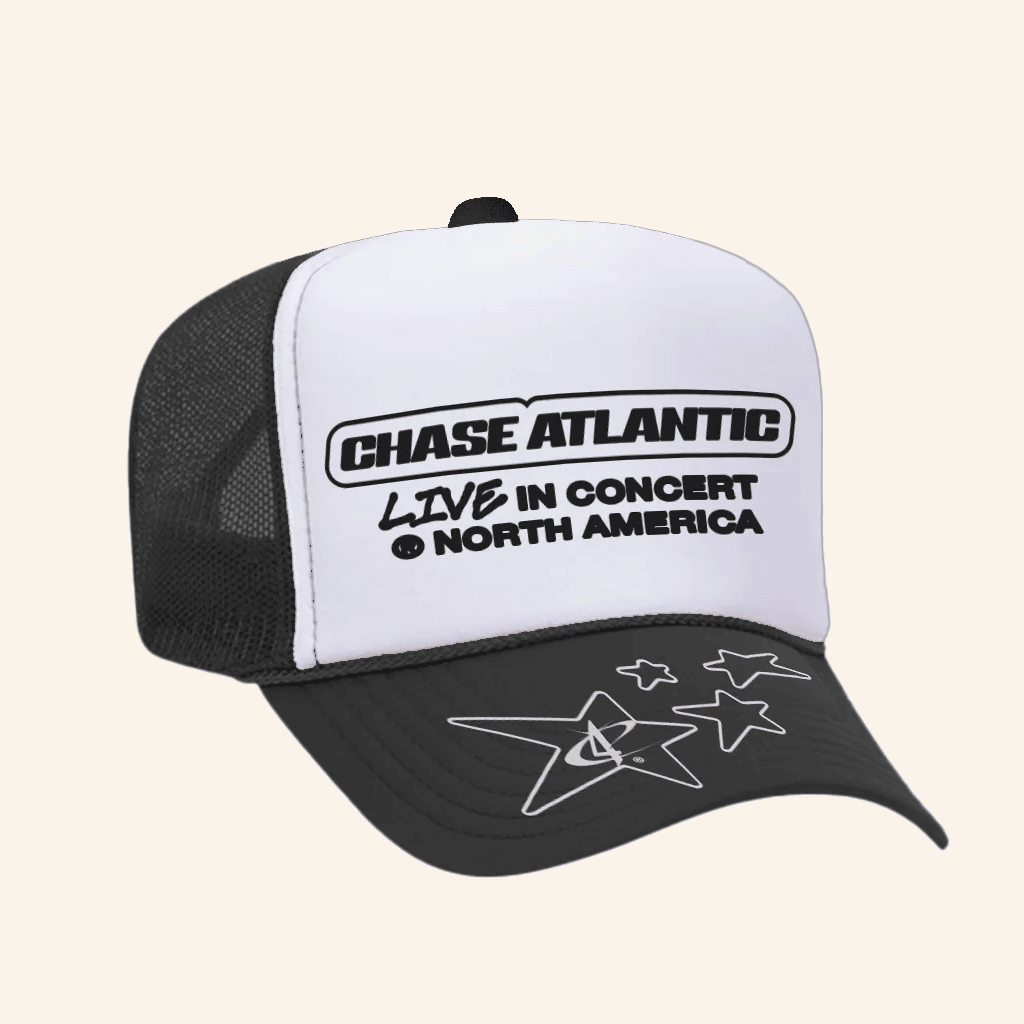 Chase Atlantic Merch Live In Concert Trucker Hat Present For Husband Chase Atlantic Merch Live In Concert Trucker Hat Present For Husband