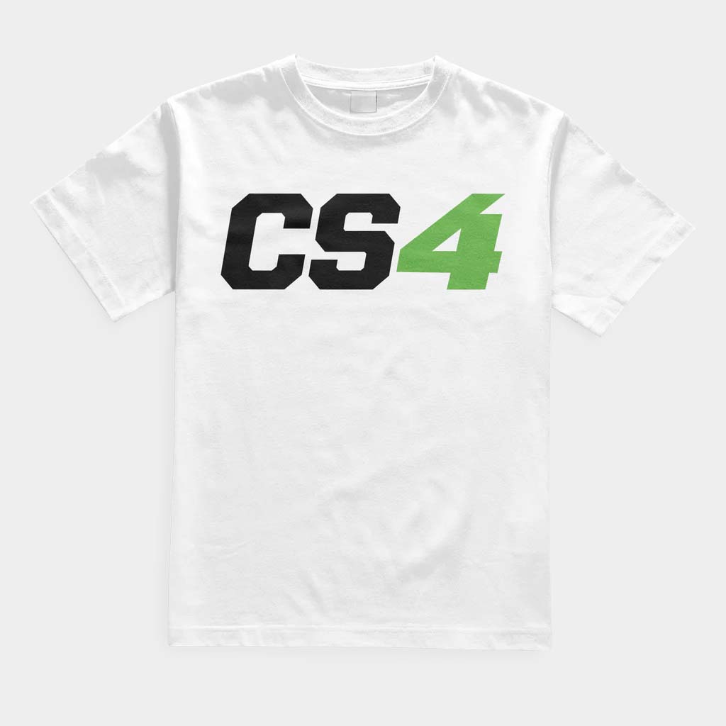 Chase Sexton Merch White CS4 T-Shirt Gifts For Racer Fans