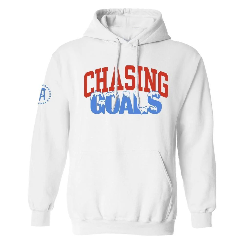 Chasing Goals Barstool Sport Hoodie US Hockey Team Spittin Chiclets Merch Fan Gift