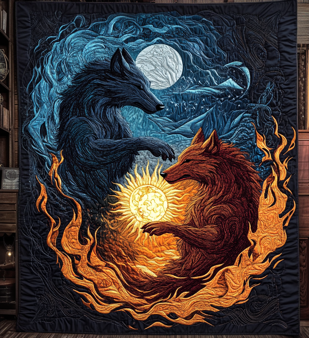 Chasing Stars Quilted Blanket Viking Gifts For Him