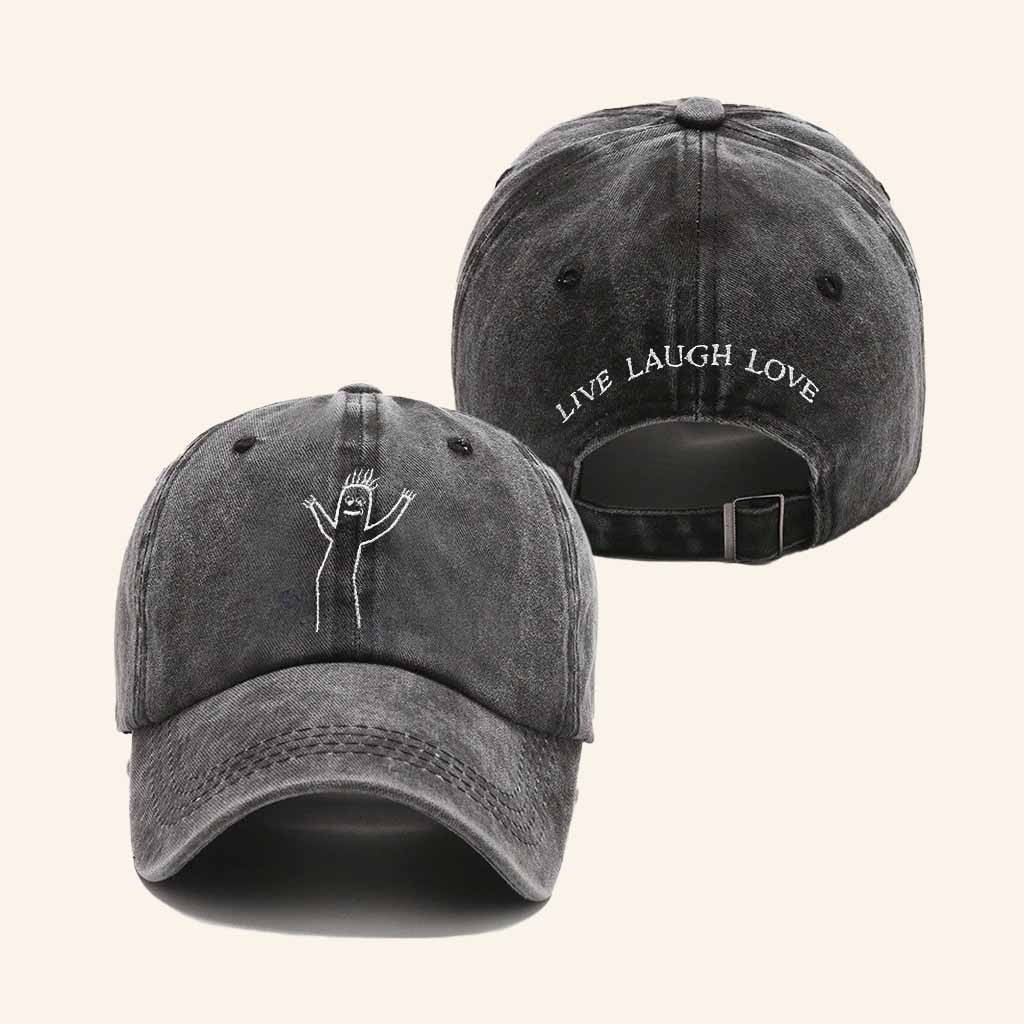 Chastity Belt Merch Fly Guy Hat Live Laugh Love Embroidered Cap Gift For Dad Chastity Belt Merch Fly Guy Hat Live Laugh Love Embroidered Cap Gift For Dad