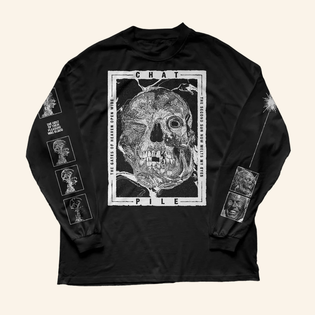 Chat Pile Merch Chat Pile Second Sun Long Sleeve Shirt Presents For Rock Music Lovers