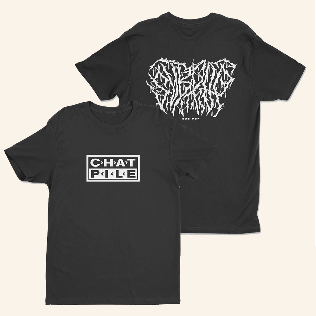 Chat Pile Merch Masks Sifting Black T-Shirt Presents For Rock Music Lovers