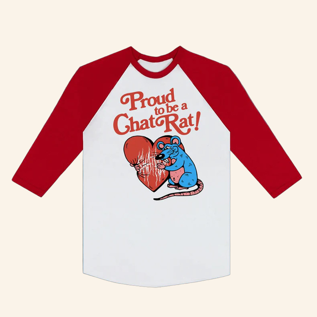 Chat Pile Merch Proud To Be A Chat Rat Raglan Shirt Gifts For Rock Music Lovers Chat Pile Merch Proud To Be A Chat Rat Raglan Shirt Gifts For Rock Music Lovers