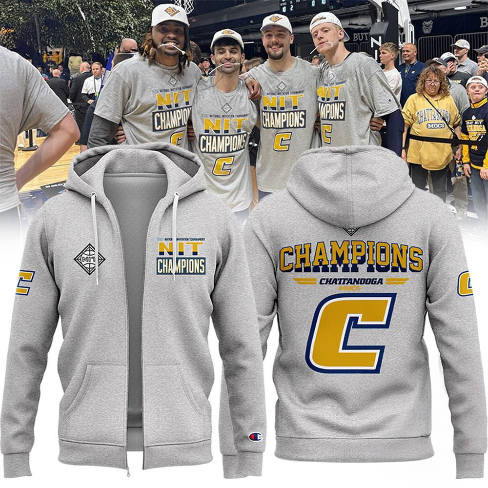 Chattanooga Mocs 2025 Basketball CHAMPIONS Zip Hoodie Basketball Fan Gift Ideas