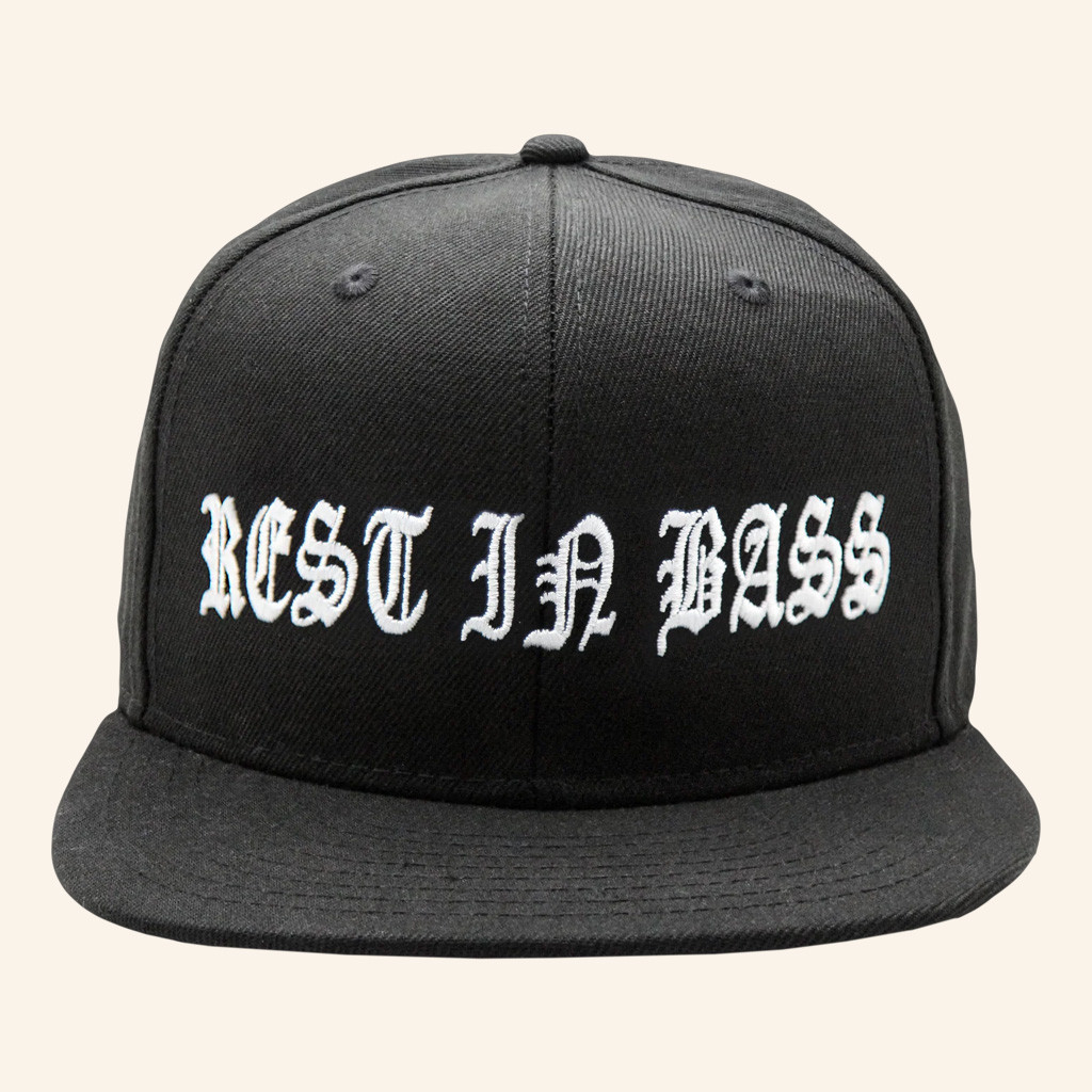 Che Merch Rest In Bass Snapback Hat Embroidered Rest In Bass Merch Gifts For Rap Lovers