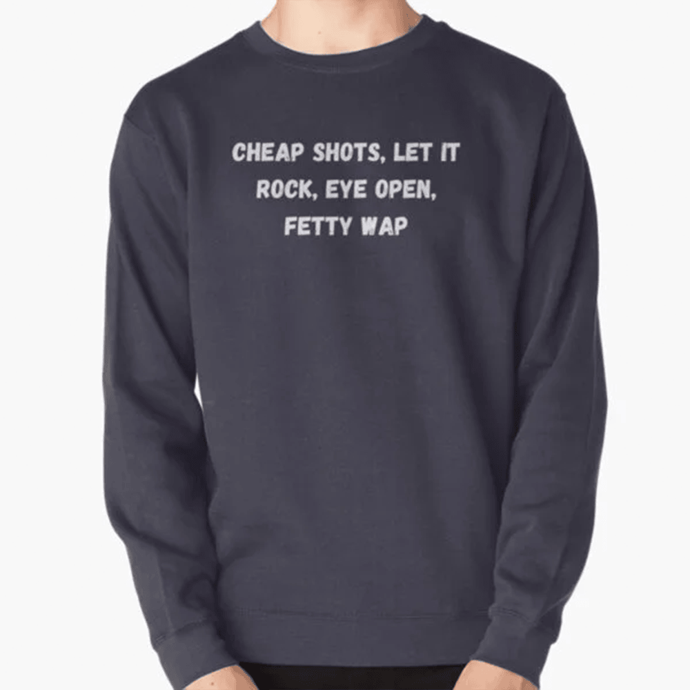Cheap Shots Let It Rock Sweatshirt The Melodic Blue Album Title Clothing Baby Keem Fans Gifts