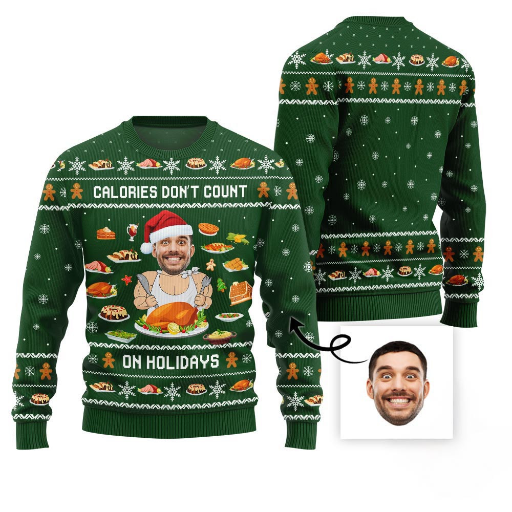 Cheat Meals Custom Ugly Xmas Sweater Christmas Sweater Gift