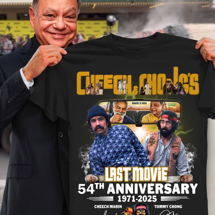 Cheech And Chong's Last Movie 54th Anniversary 1971 2025 T-Shirt Gifts For Fans