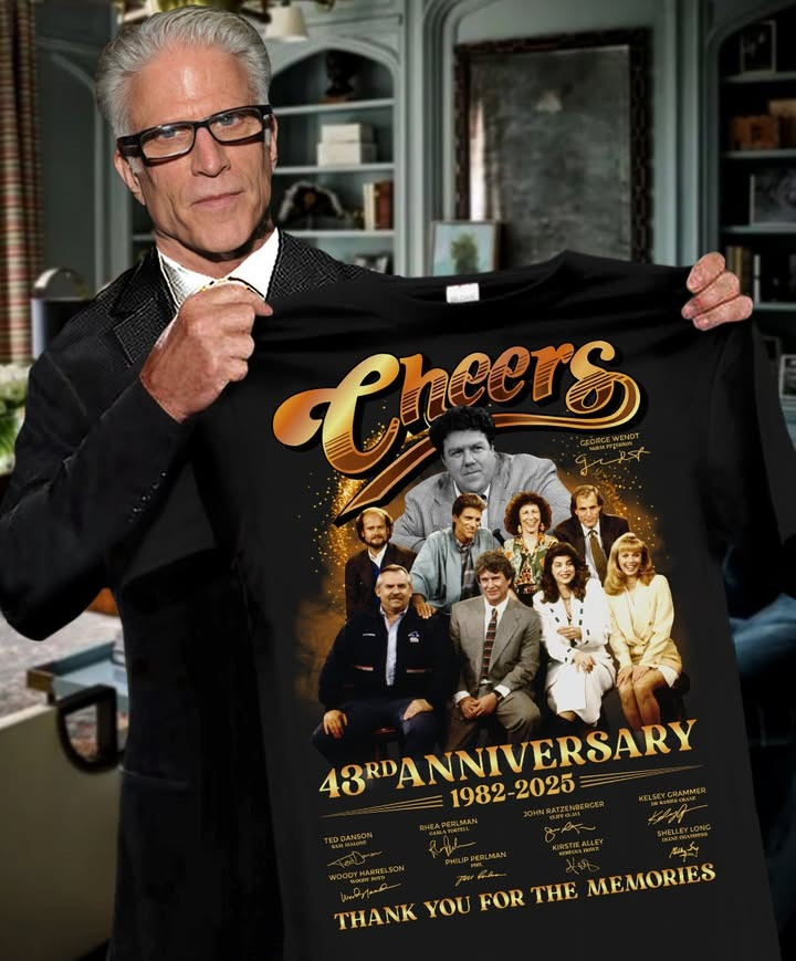 Cheers 43rd Anniversary 1982 2025 Thank You For The Memories Signatures Shirt Gifts For Fans