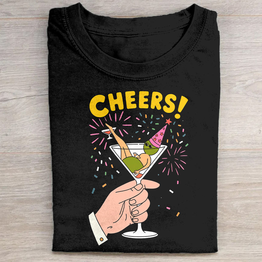 Cheers Celebration Graphic T-Shirt Party Merch Best Gift For Celebration Fans