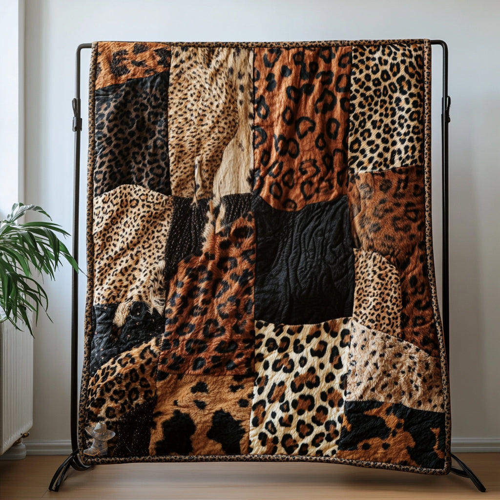 Cheetah Pattern Quilt Blanket Christmas Blanket Birthday Gifts For Daughter From Dad