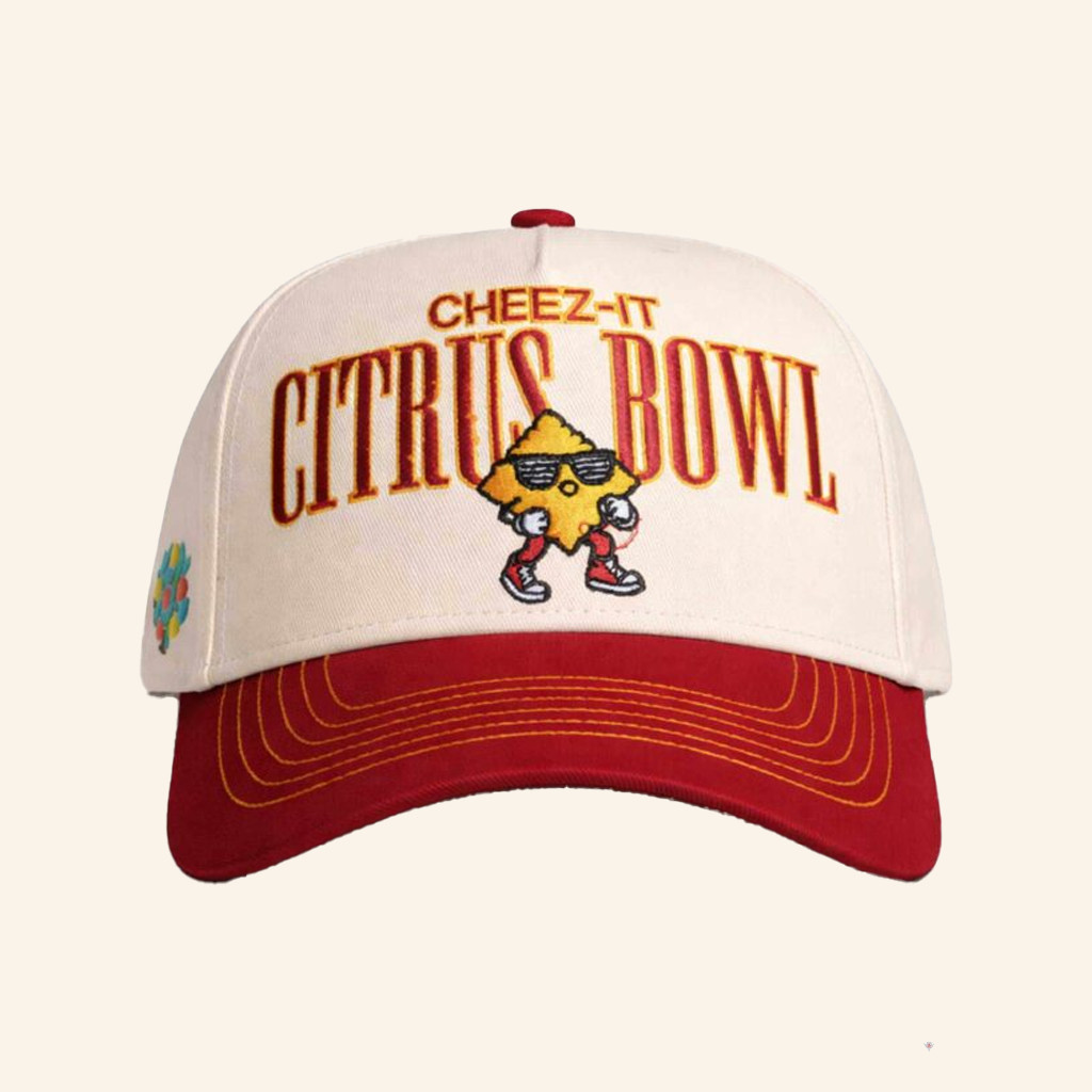 Cheez It Citrus Bowl Hat Game Day Football Fan Merch Gifts Ideas For Friends