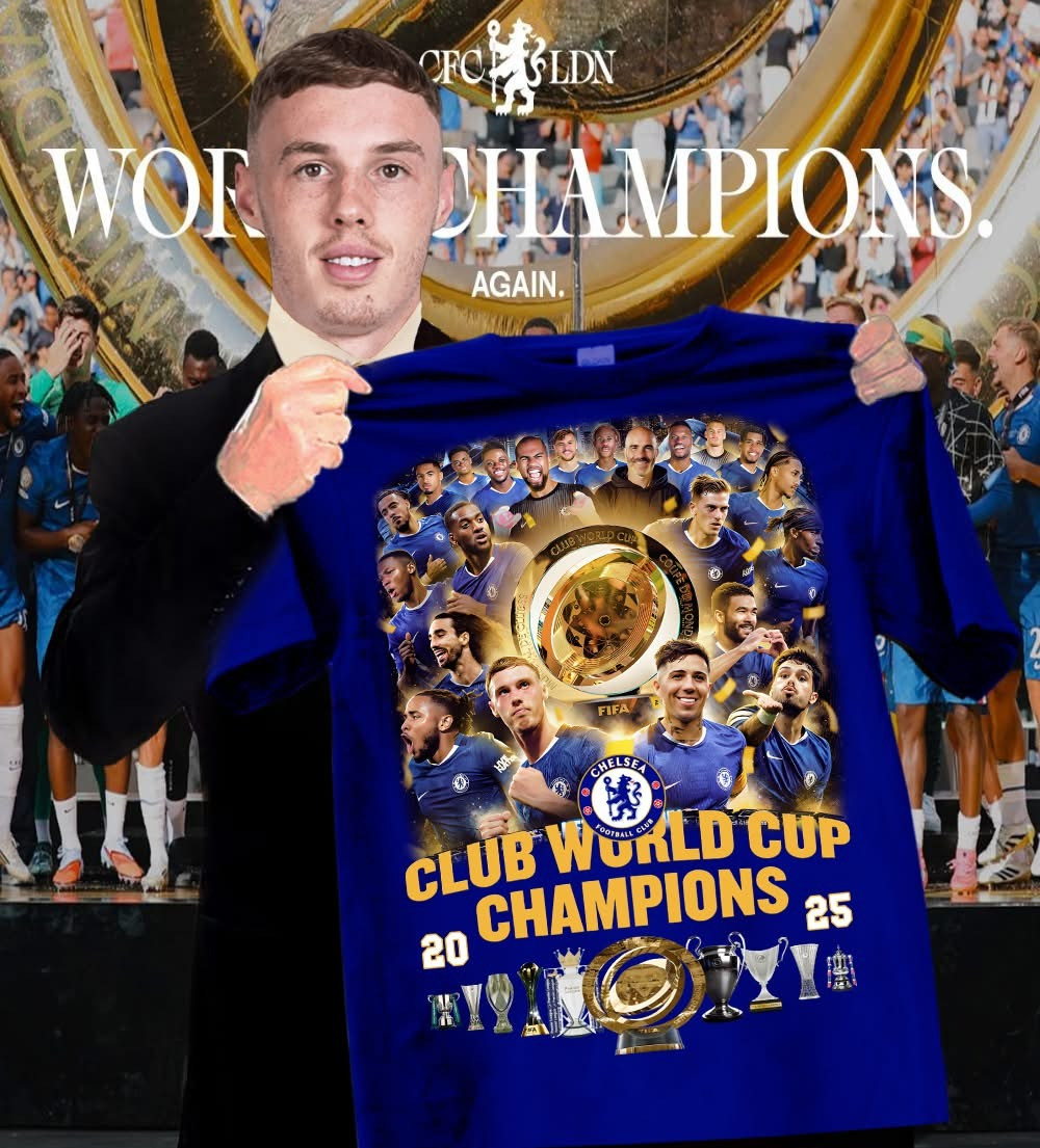 Chelsea F.C. Football Club World Cup Champions 2025 T-Shirt Chelsea Fan Gifts For Him