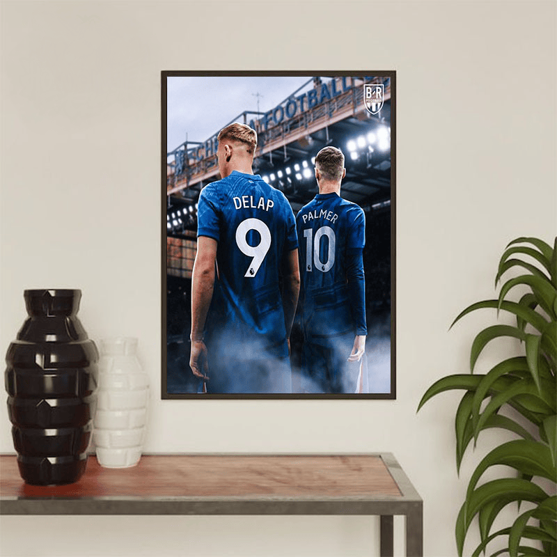 Chelsea FC Poster New Numbers For Cole Palmer And Liam Delap At Poster Home Decor Gift For Fan