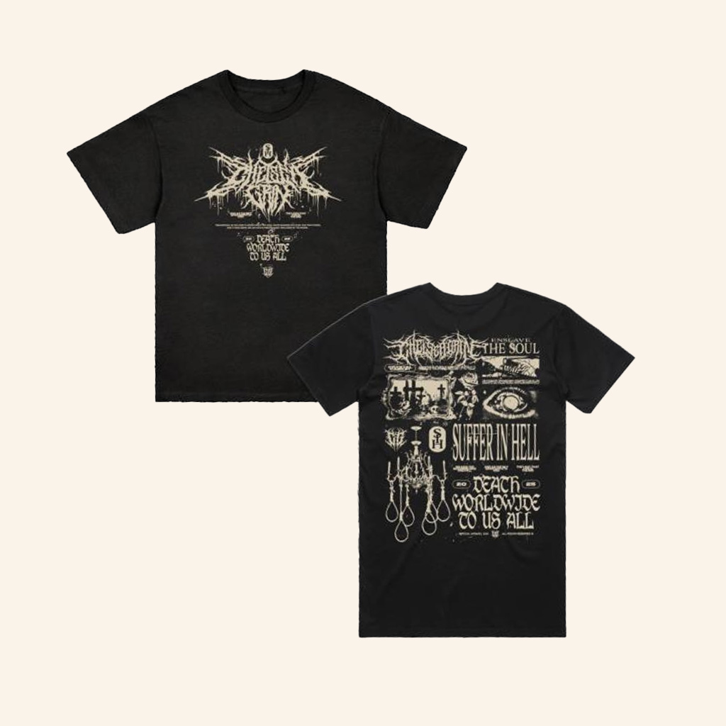 Chelsea Grin Band Merch Death Worldwide T-Shirt Gifts For Band Fans Chelsea Grin Band Merch Death Worldwide T-Shirt Gifts For Band Fans