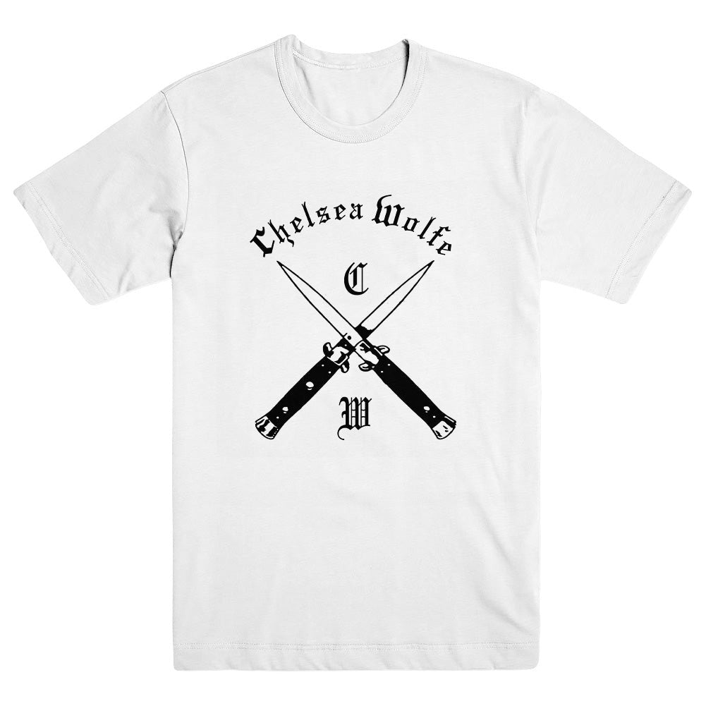 Chelsea Wolfe Merch Blades White Shirt Chelsea Wolfe Shirt Father'S Day Gifts For Metal Music Lovers