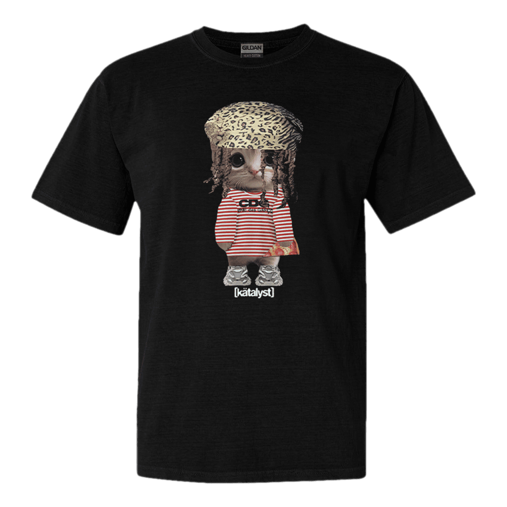 Cheromani Kitty T-Shirt Funny Cat Shirt Gifts For Fan Father's Day Gift for Dad