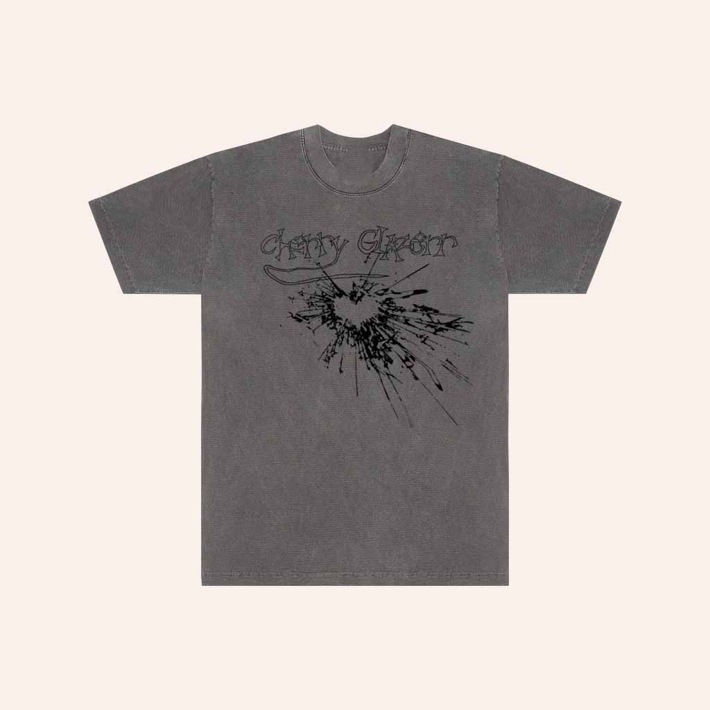 Cherry Glazerr Merch Exploding Heart T-Shirt Birthday Gift For Sister Cherry Glazerr Merch Exploding Heart T-Shirt Birthday Gift For Sister