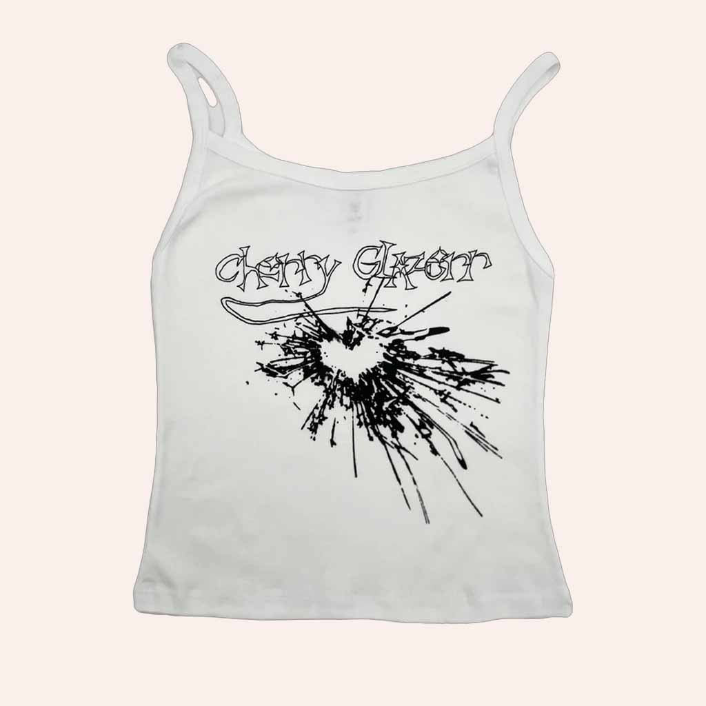 Cherry Glazerr Merch Exploding Heart Tank Top Best Birthday Gift For Girlfriend Cherry Glazerr Merch Exploding Heart Tank Top Best Birthday Gift For Girlfriend