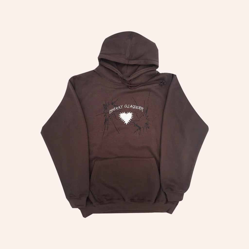 Cherry Glazerr Merch Spikey Heart Hoodie Christmas Gift For Girlfriend Cherry Glazerr Merch Spikey Heart Hoodie Christmas Gift For Girlfriend