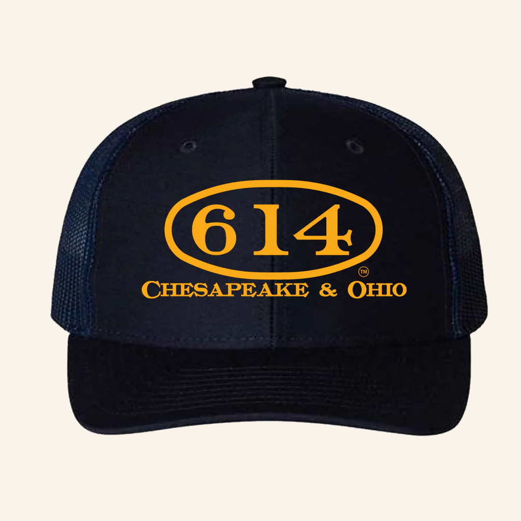 Chesapeake And Ohio 614 Merch Chesapeake And Ohio 614 Trucker Hat Gifts Ideas For Dad