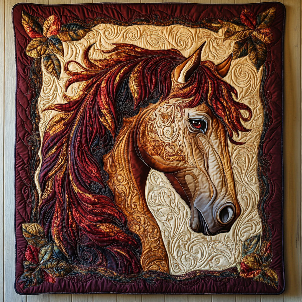 Chestnut Horse Quilt Blanket Horse Blanket Design Christmas Gifts For Wife 2025