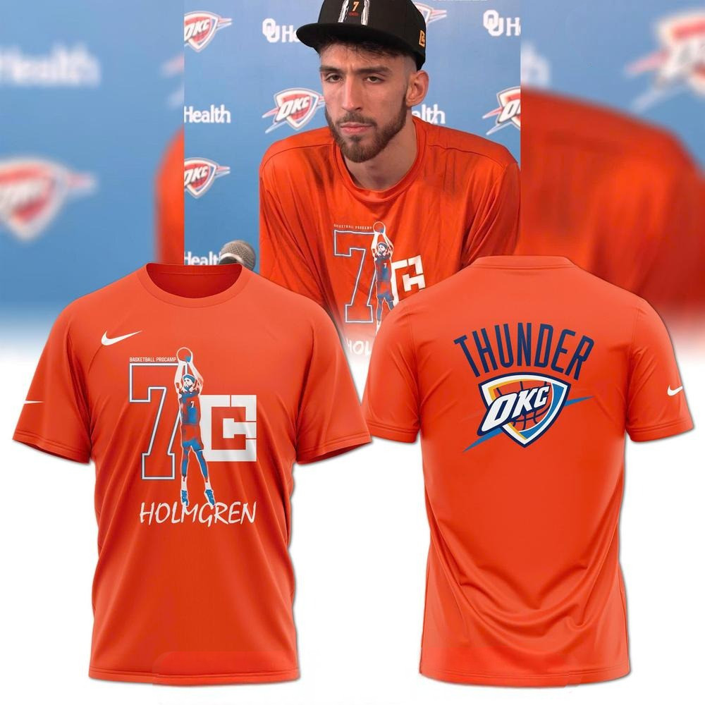 Chet Holmgren 7C Oklahoma City Thunder Special Shirt Gifts For Basketball Fan