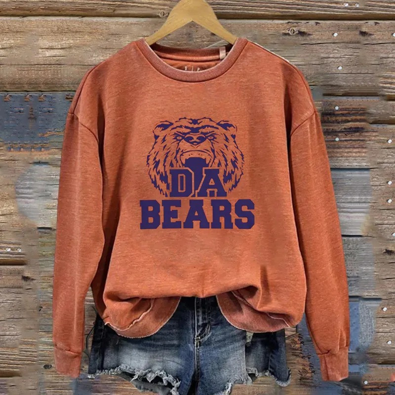 Chicago Bears Football Merch Da Bears Sweatshirt Unique Football Gifts