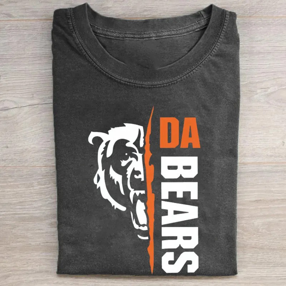 Chicago Bears Football Merch Da Bears T-Shirt Gift Ideas For Football Players