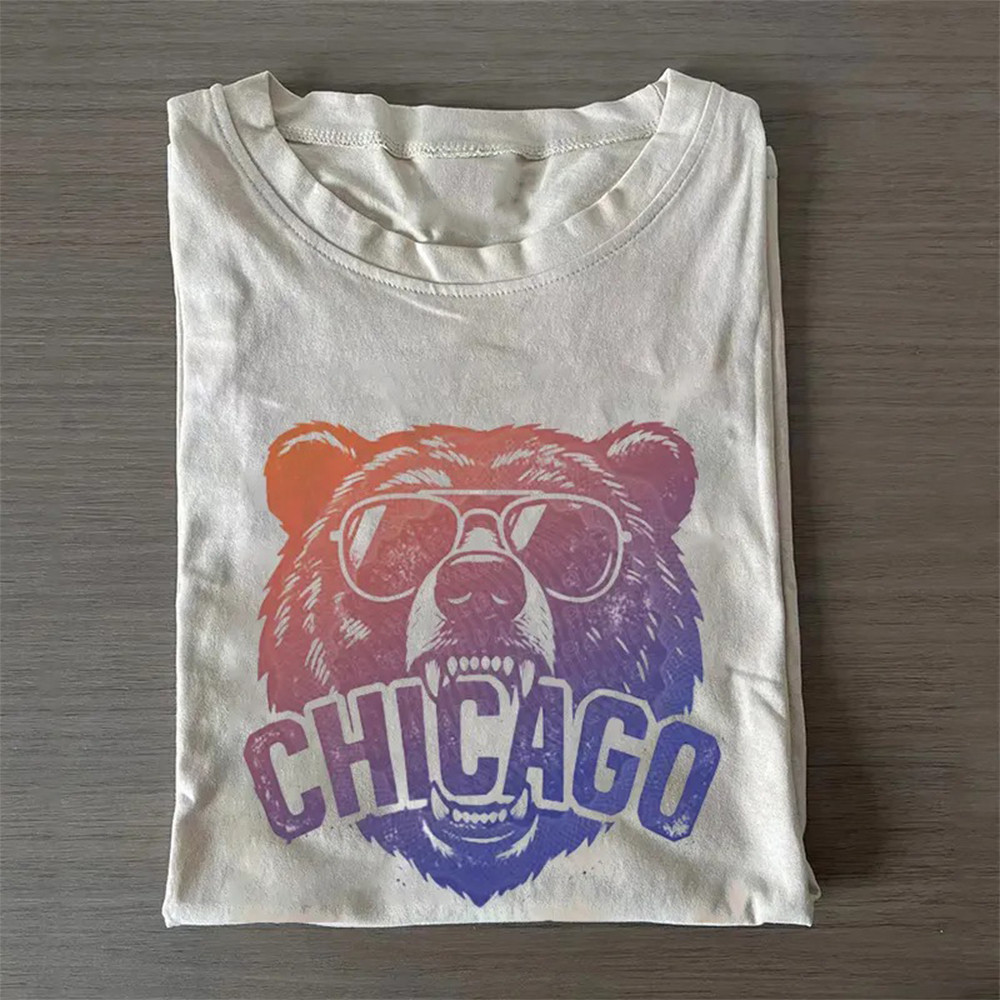 Chicago Bears Football Merch Monster Of The Midway T-Shirt Game Day Football Shirt