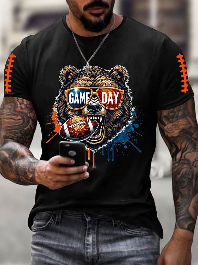 Chicago Bears Football Team Merch Game Day Football Clothes Gift Ideas For Boyfriend