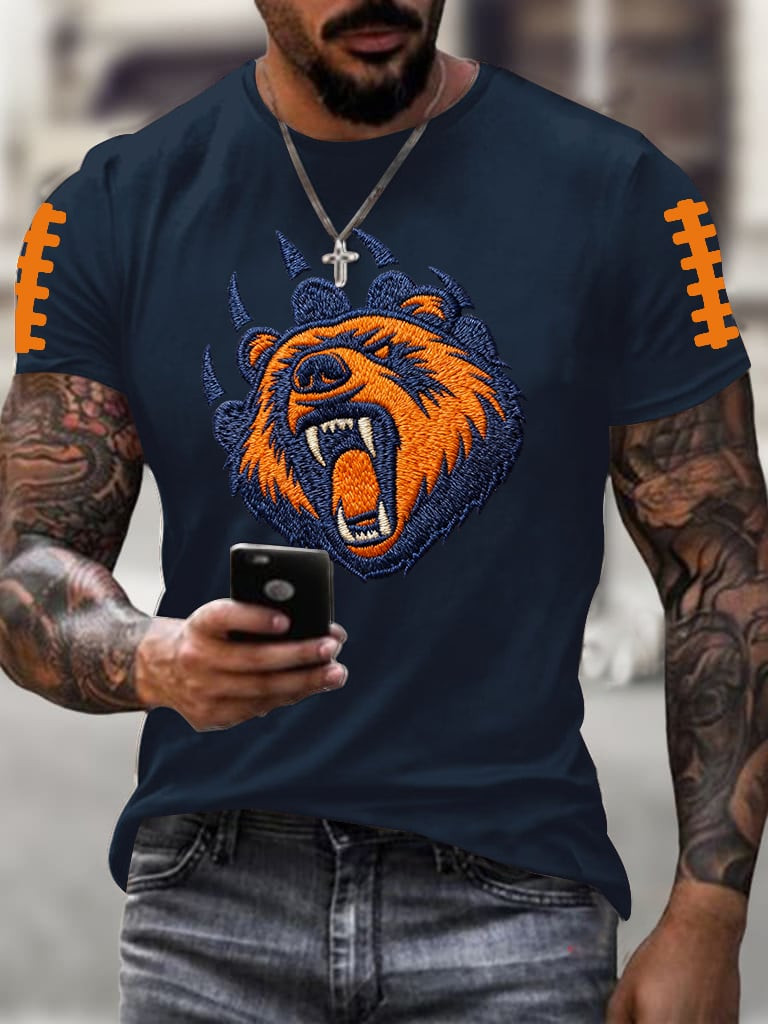 Chicago Bears Football Team Merch T-Shirt Chicago Bears Game Day Shirt Cool Gifts For Fans