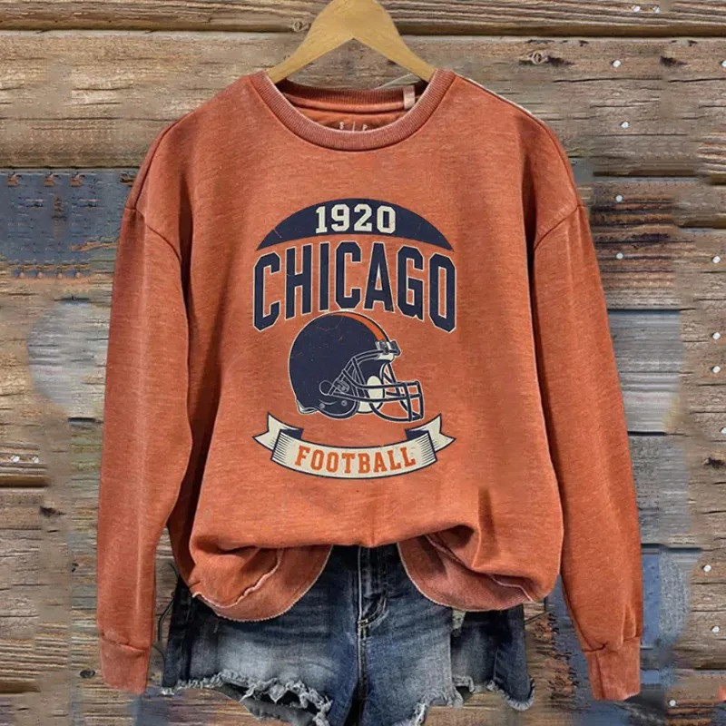 Chicago Bears Merch 1920 Chicago Football Sweatshirt Chicago Bears Lover Presents
