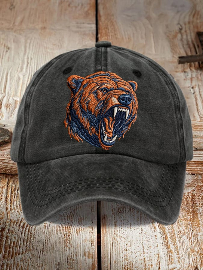 Chicago Bears Merch Bear Down Hat Monster Of The Midway Baseball Cap Bears Gift For Him