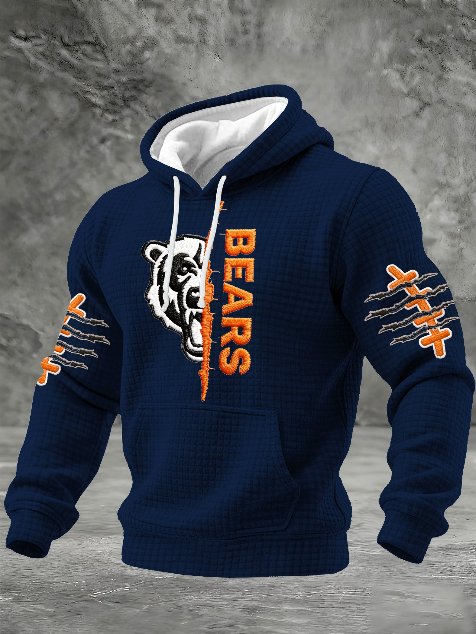 Chicago Bears Merch Bear Down Hoodie Game Day Clothing Gifts For Enthusiasts