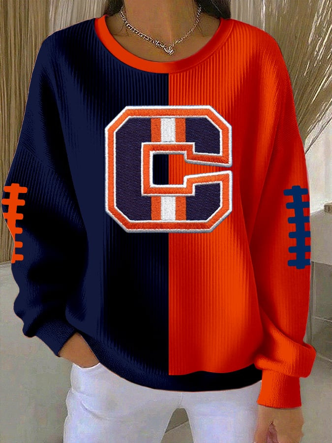 Chicago Bears Merch Bear Down Sweatshirt Chicago Game Day Clothing Gifts For Mother