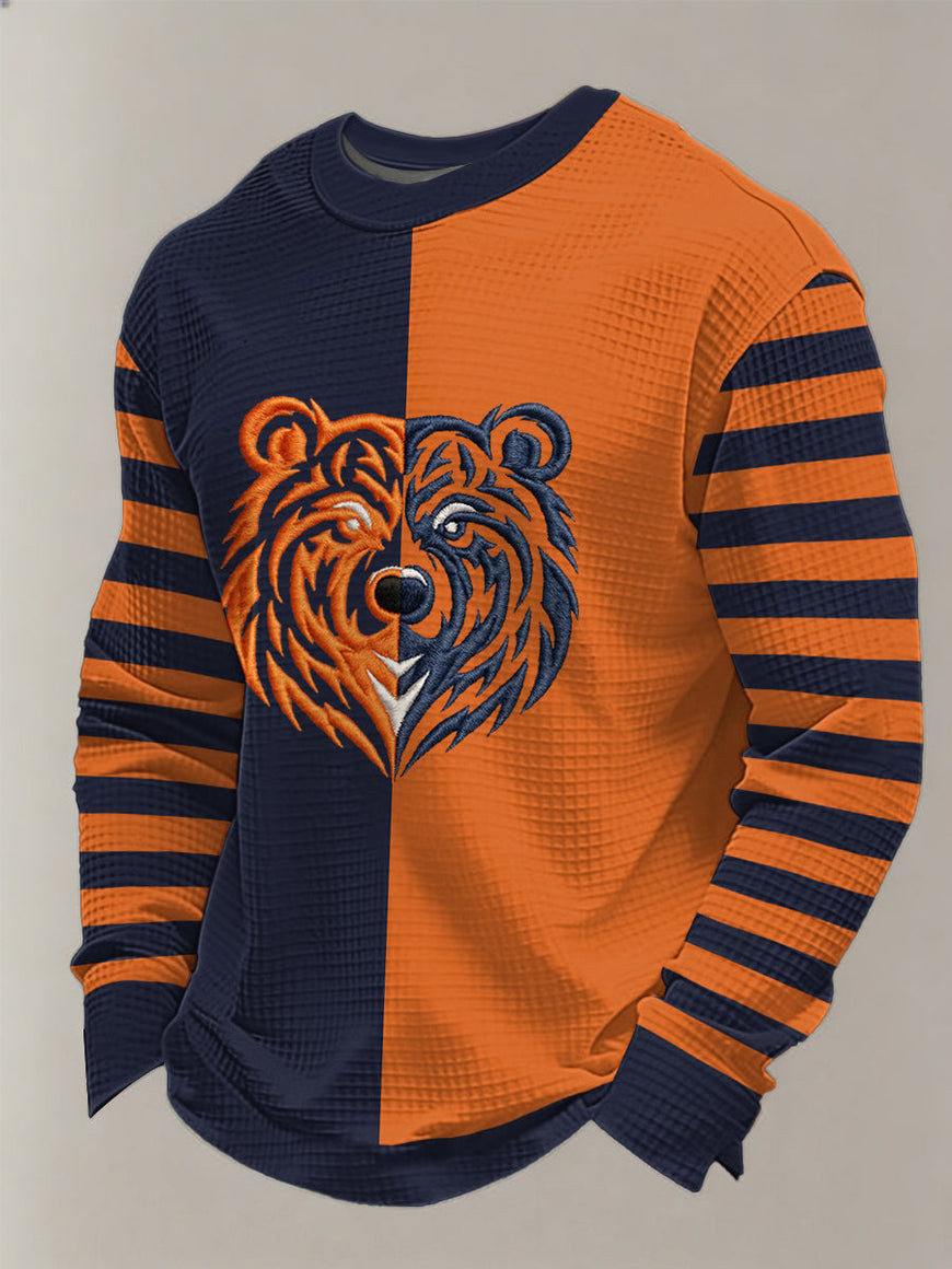 Chicago Bears Merch Bears Game Day Long Sleeve Shirt Chicago Bears Clothing Gifts