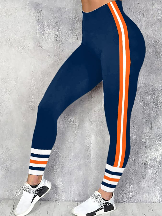 Chicago Bears Merch Football Leggings Sundays Are For The Bears Game Day Clothing Gifts