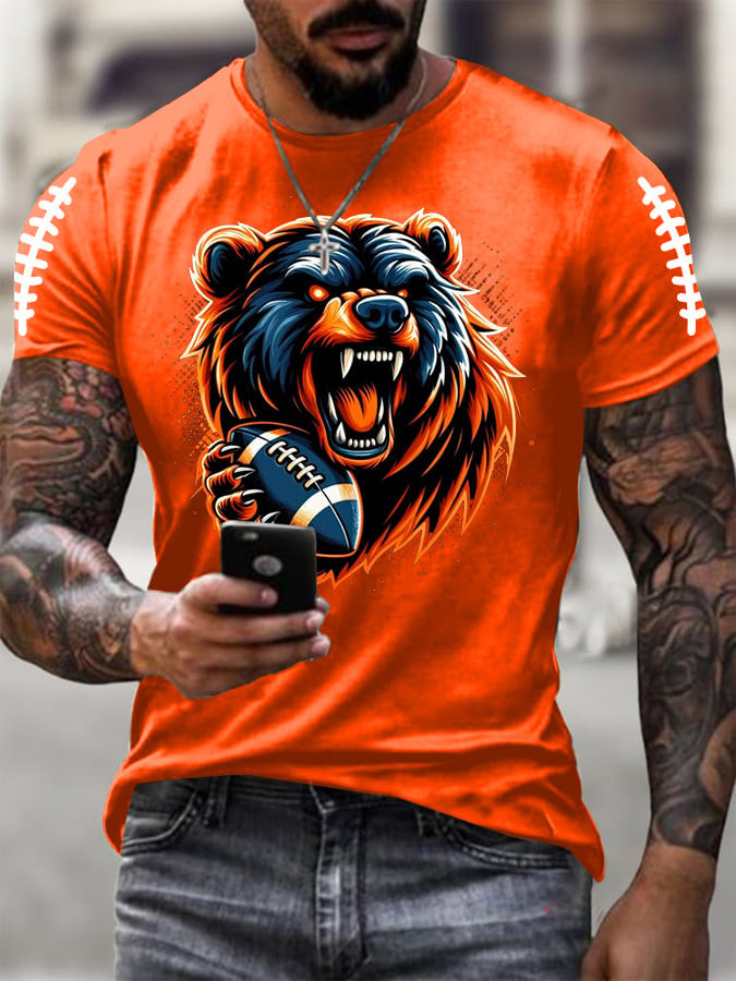 Chicago Bears Merch Football T-Shirt Football Clothes Best Gifts For Chicago Bears Fans