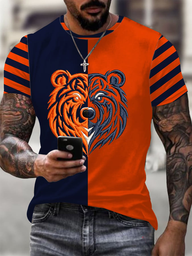 Chicago Bears Merch Game Day T-Shirt Chicago Bears Clothes Good Gifts For Him