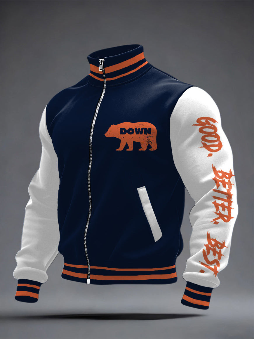 Chicago Bears Merch Good Better Best Jacket Game Day Apparel Gifts For Bears Nation