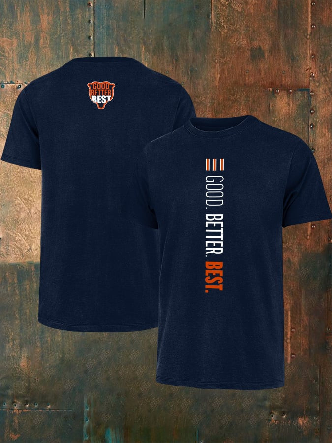 Chicago Bears Merch Good Better Best T-Shirt Sundays Are For The Bears Game Day Clothes