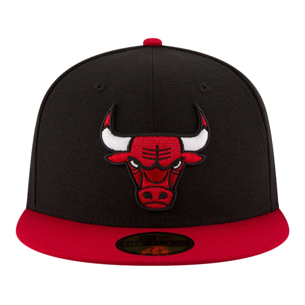Chicago Bulls Hat New Era 59Fifty Two-Tone Fitted Hat Cool Gifts For Chicago Bulls Fans