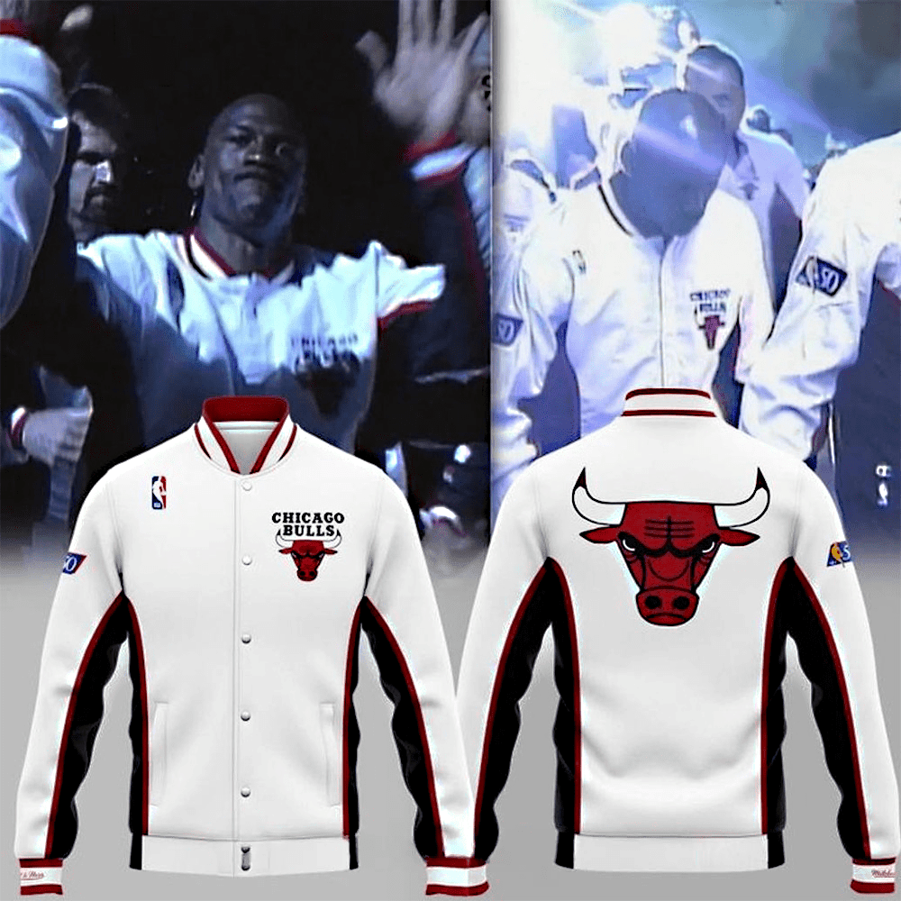Chicago Bulls x Michael Jordan Special New Baseball Jacket Best Sport Fan Gift Merch