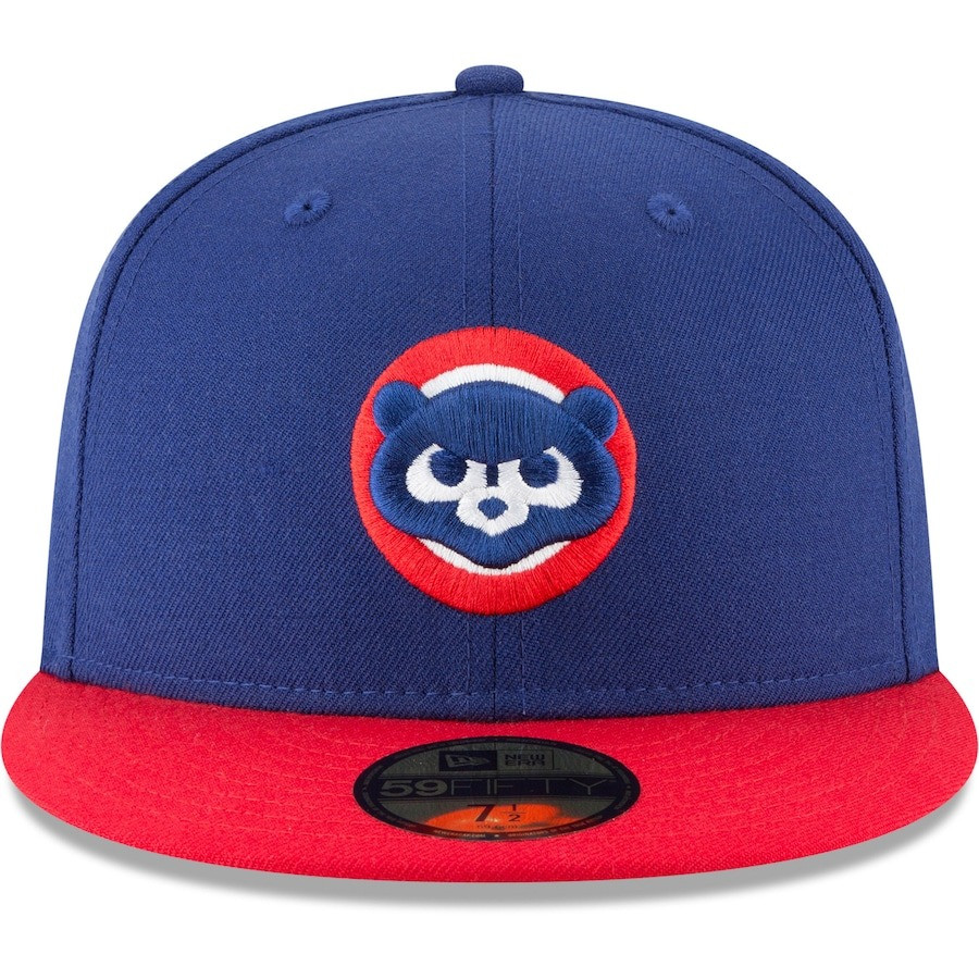 Chicago Cubs Hat MLB New Era Royal Cooperstown Collection Wool 59FIFTY Fitted Cap Fan Gifts