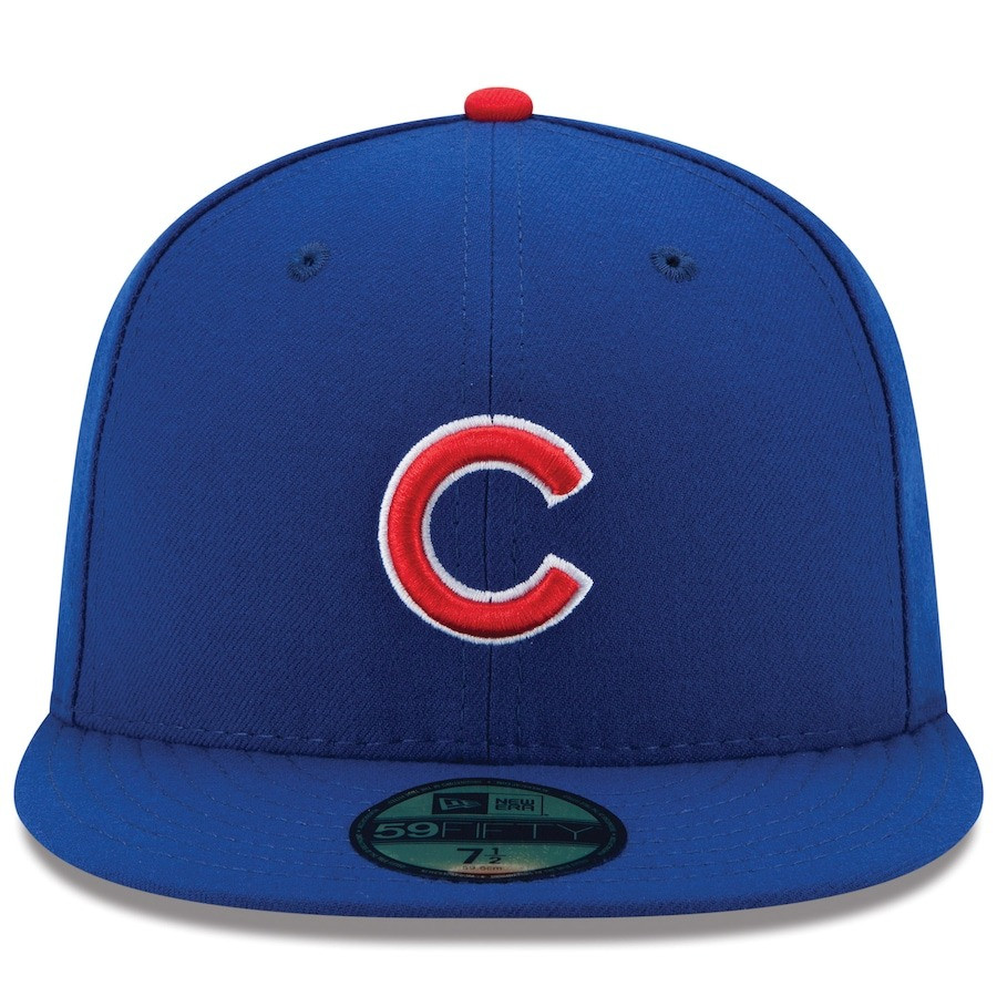 Chicago Cubs Hat New Era Royal 59FIFTY Fitted Cap Merchandise Best Gifts For Cubs Fans