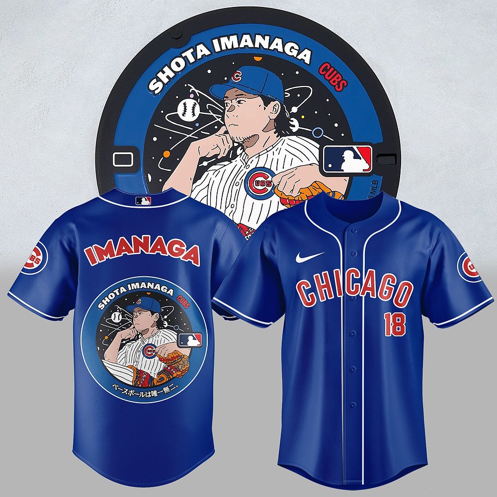 Chicago Cubs Imanaga 2025 MLB Japan Rising Stars Jersey Best Gift For Baseball Fans