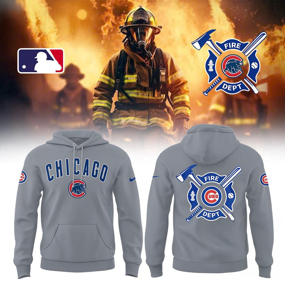 Chicago Cubs x Firefighter Appreciation Night Hoodie Gift For Basketball Lover