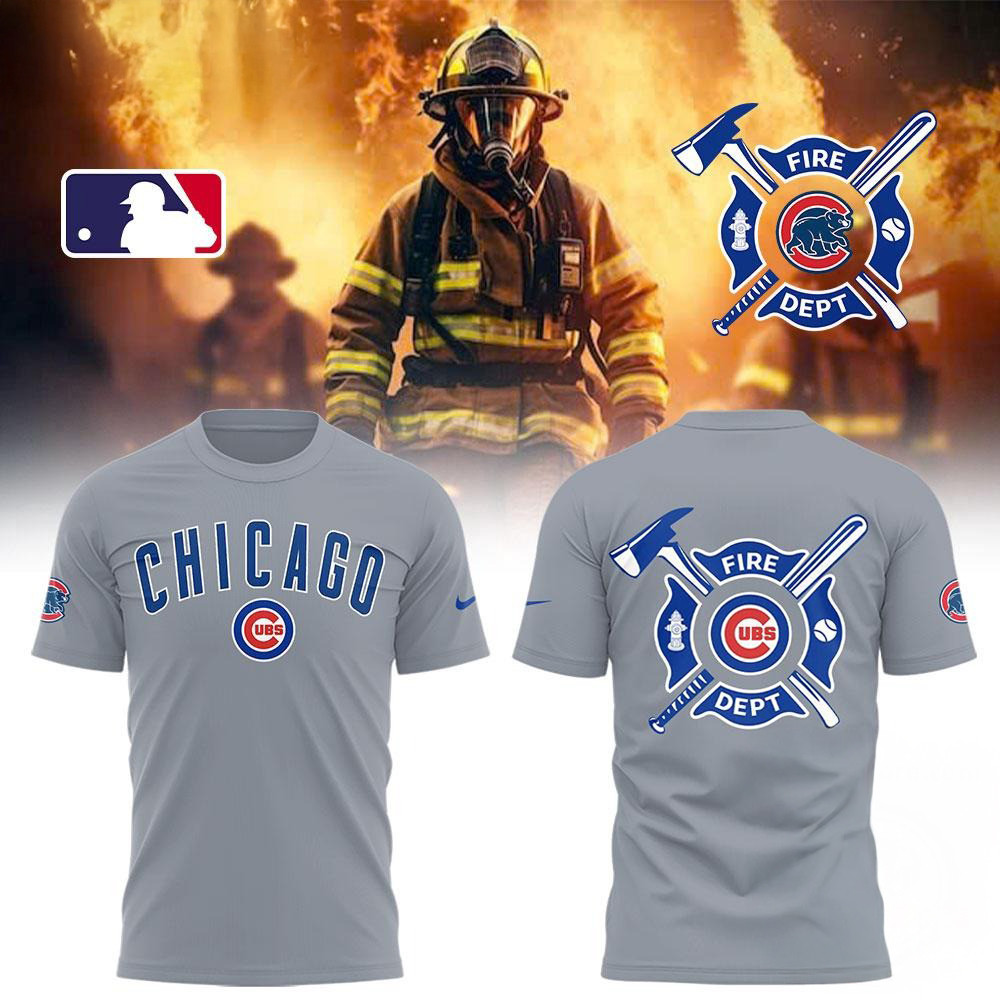 Chicago Cubs x Firefighter Appreciation Night Shirt Gift For Basketball Lover